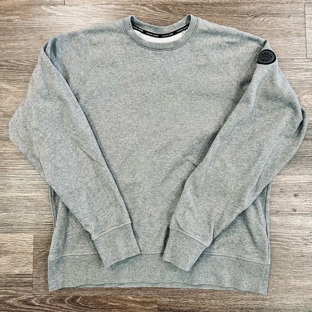 💥Sold💥 Canada Goose Black Label Crewneck Sweatshirt – Made in Italy –Large